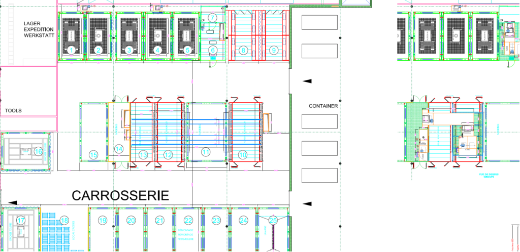 Projet de carrosserie