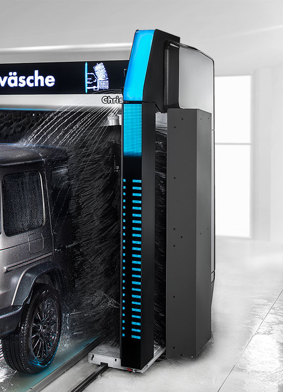 Nettoyage avec le portique VEGA